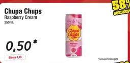 Budget Food Chupa Chups Raspberry Cream aanbieding