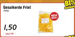 Budget Food Gesuikerde Friet aanbieding
