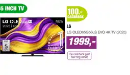 EP LG OLED65G56LS EVO 4K TV (2025) aanbieding