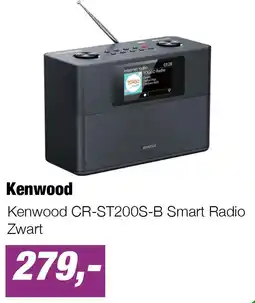 EP Kenwood CR-ST200S-B Smart Radio Zwart aanbieding