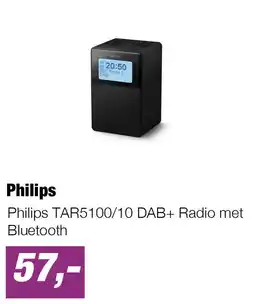 EP Philips TAR5100/10 DAB+ Radio met Bluetooth aanbieding