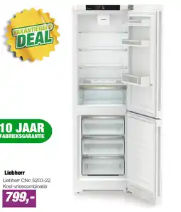 EP Liebherr CNc 5203-22 Koel-vriescombinatie aanbieding