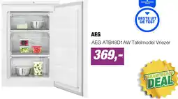 EP AEG ATB48D1AW Tafelmodel Vriezer aanbieding