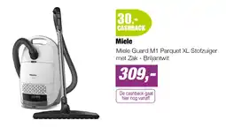 EP Miele Guard M1 Parquet XL Stofzuiger met Zak - Briljantwit aanbieding