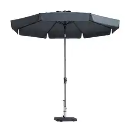 Bol.com Madison Flores Parasol - stokparasol - Ø300cm - ecru aanbieding