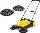Bol.com Kärcher S 4 Twin + Veegborstels nat vuil – veegmachine – 2 zijborstels - 68cm – 20L aanbieding