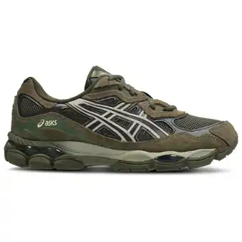 Foot Locker Asics GEL-NYC Sneakers Heren - Groen - Maat 41.5 - Suède aanbieding