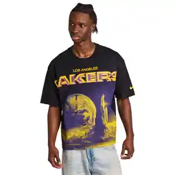 Foot Locker Nike NBA T-shirts Heren - Zwart - Maat L - Katoen Jersey aanbieding