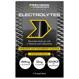 Holland & Barrett Precision Engineered Elektrolyten Ananas & Aardbei - 14 sachets aanbieding
