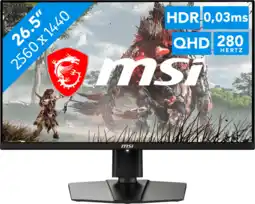 Coolblue MSI MAG 271QP X28 QD-OLED aanbieding