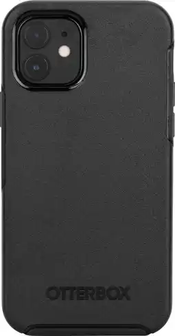 Coolblue OtterBox Symmetry Apple iPhone 12 / 12 Pro Back Cover Zwart aanbieding