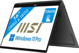 Coolblue MSI Prestige 16 Flip AI+ C3MTG-060NL OLED QWERTY aanbieding