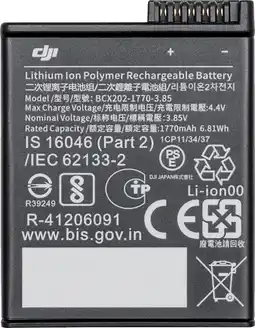 Coolblue DJI Osmo Action 3 / 4 / 5 Extreme Battery aanbieding