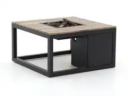 Kees Smit Cosiraw lounge vuurtafel 100x100x55cm aanbieding