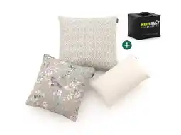 Kees Smit Sierkussen set Soft Floral Light Naturel aanbieding