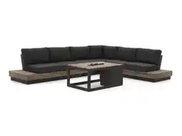 Kees Smit Bellagio Pilago/Cosiraw hoek loungeset 5-delig aanbieding