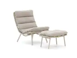 Kees Smit Forza Marradi lounge tuinstoel met voetenbank aanbieding