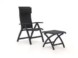 Kees Smit Bellagio Fermo standenstoel met Pronto voetenbank aanbieding