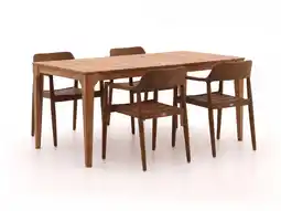Kees Smit Bellagio Balba/Bruca 170cm dining tuinset 5-delig stapelbaar aanbieding