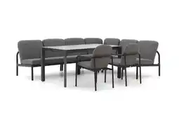 Kees Smit Manifesto San Teodoro/Sestino 160cm hoek dining loungeset 7-delig aanbieding