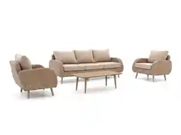 Kees Smit Intenso Suzzara/Rough-K lounge stoel-bank loungeset 5-delig aanbieding