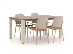 Kees Smit Manifesto Talvullia/ROUGH-S 160cm dining tuinset 5-delig stapelbaar aanbieding