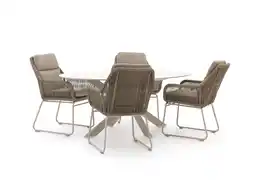 Kees Smit Intenso Isorella/Furato ellips 200cm dining tuinset 5-delig aanbieding