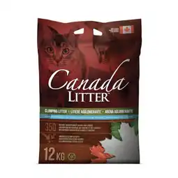 Zooplus Dubbelpak: 2x12kg Canada Litter Babypowder Scent kattenbakvulling aanbieding