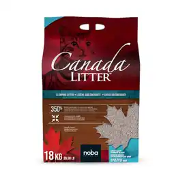 Zooplus Dubbelpak: 2x18kg Canada Litter Babypowder Scent kattenbakvulling aanbieding