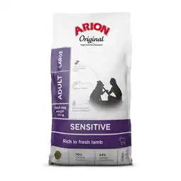Zooplus 2x12kg Arion Original Adult Large Breed Lam & Rijst Hondenvoer Droog aanbieding