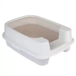 Zooplus TIAKI Toiletbak Toyger crème/lichtgrijs voor katten aanbieding