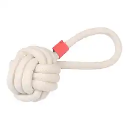 Zooplus TIAKI Hondenspeelgoed Touwbal met Handvat 23xØ8,3cm aanbieding