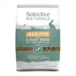 Zooplus Voordeelpakket: 2x1,5kg Science Selective Naturals Graanvrij Konijnenvoer aanbieding