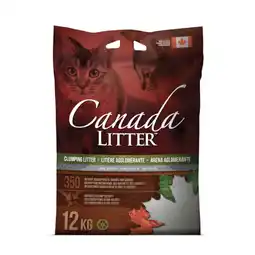 Zooplus Dubbelpak: 2x12kg Canada Litter Ongeparfumeerde kattenbakvulling aanbieding