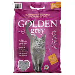 Zooplus 2 x 14 kg Golden Grey Master Kattenbakvulling aanbieding