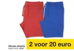 Zeeman Heren shorts aanbieding