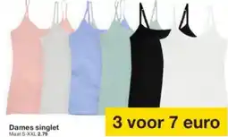 Zeeman Dames singlet aanbieding