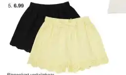 Zeeman Kinder shorts aanbieding