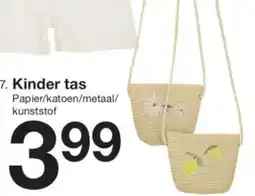 Zeeman Kinder tas aanbieding