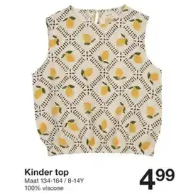 Zeeman Kinder top aanbieding
