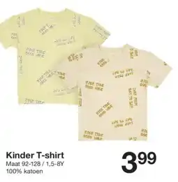 Zeeman Kinder T-shirt aanbieding