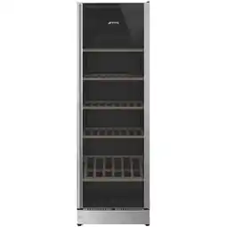 Bol.com SMEG SCV115G - Wijnklimaatkast - Vrijstaand - 197 flessen - Rechtsdraaiend aanbieding
