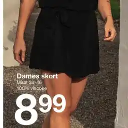 Zeeman Dames skort aanbieding