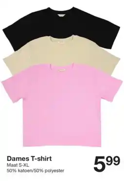 Zeeman Dames T-shirt aanbieding