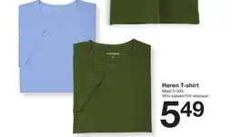 Zeeman Heren T-shirt aanbieding