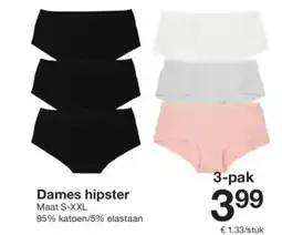 Zeeman Dames hipster aanbieding