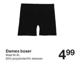 Zeeman Dames boxer aanbieding