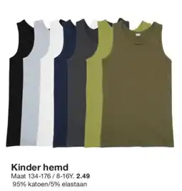 Zeeman Kinder hemd aanbieding