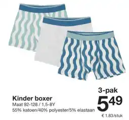 Zeeman Kinder boxer aanbieding