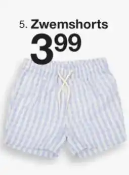 Zeeman Baby zwemshorts aanbieding